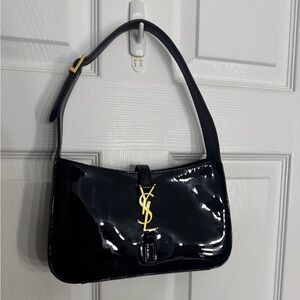 YSL Patent leather hobo shoulder bag